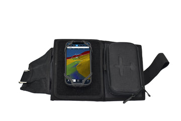 Deluxe iPad Flight Desk for pilots with adjustable kneeboard and organiser case